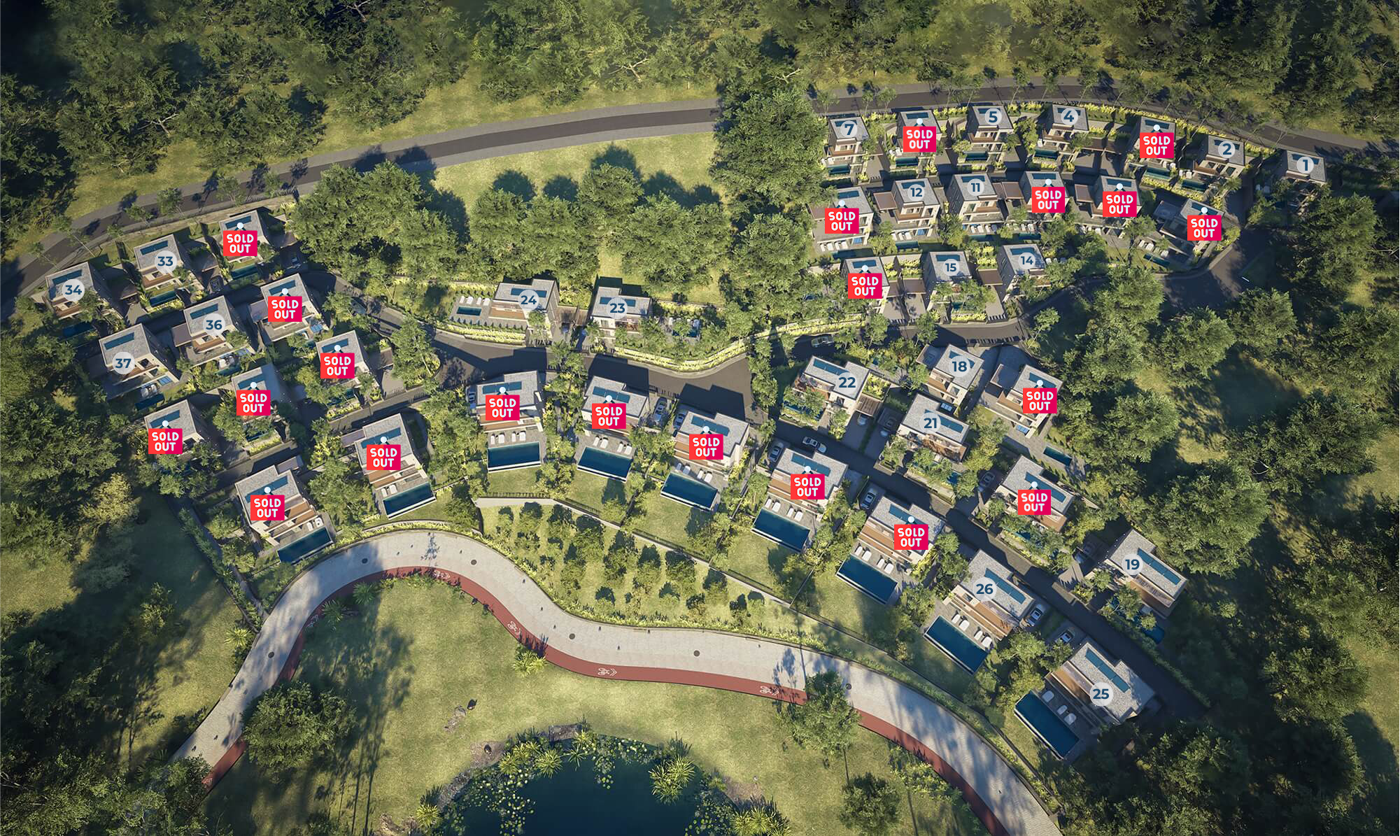 Lakeshore Villas Interactive Map