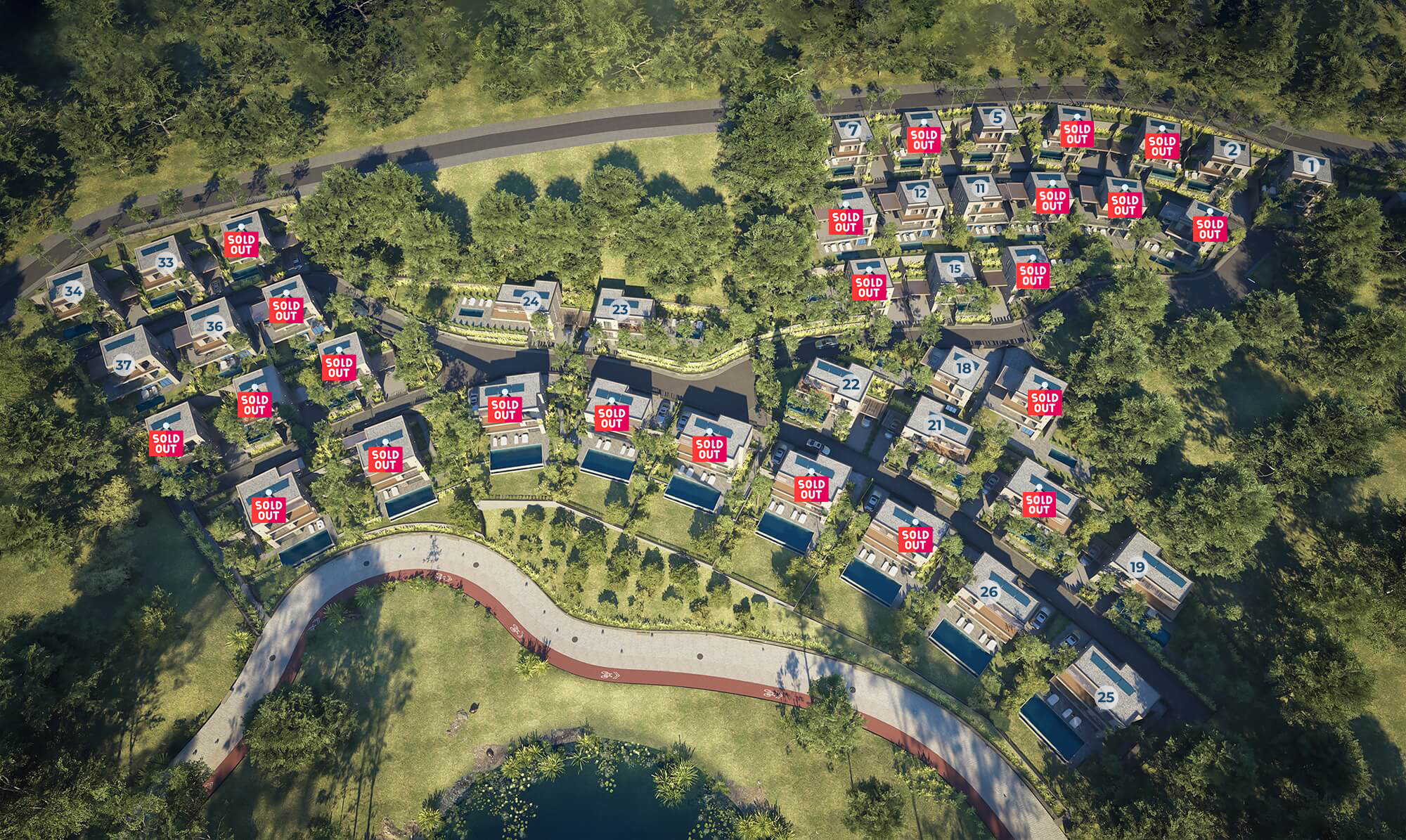 Lakeshore Villas Interactive Map